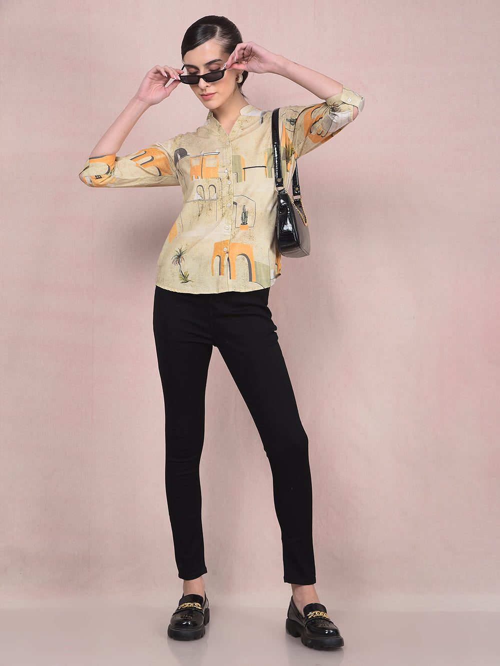 Black Skinny High-Waist Jeans-Women Jeans-Crimsoune Club