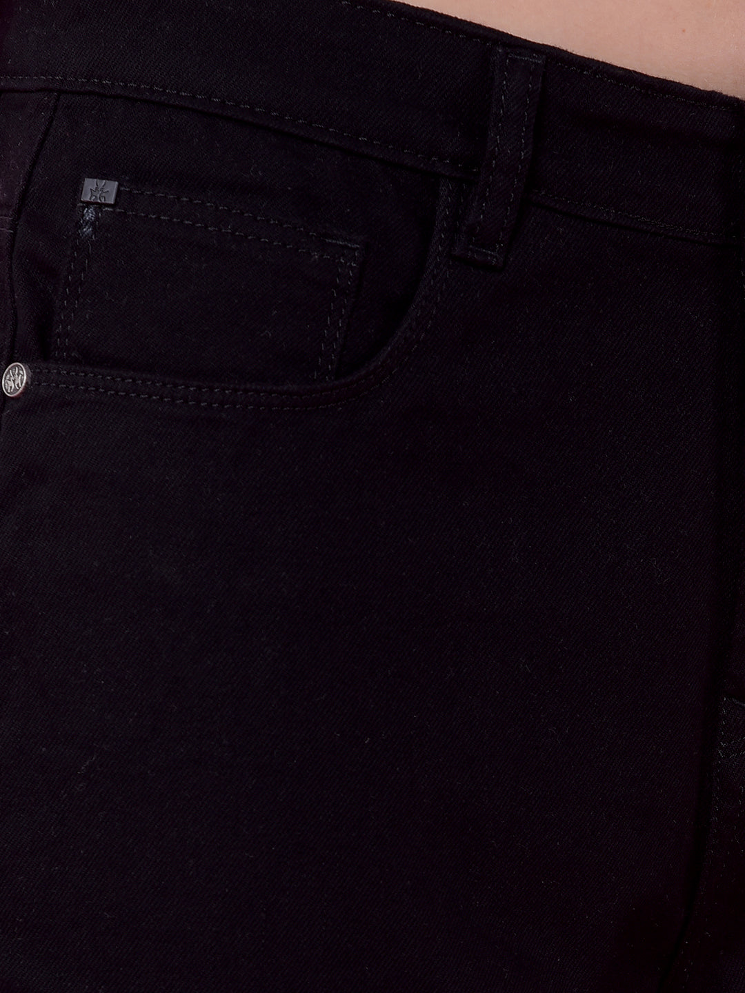 Versatile Black Relaxed Mom Fit Jeans-Women Jeans-Crimsoune Club