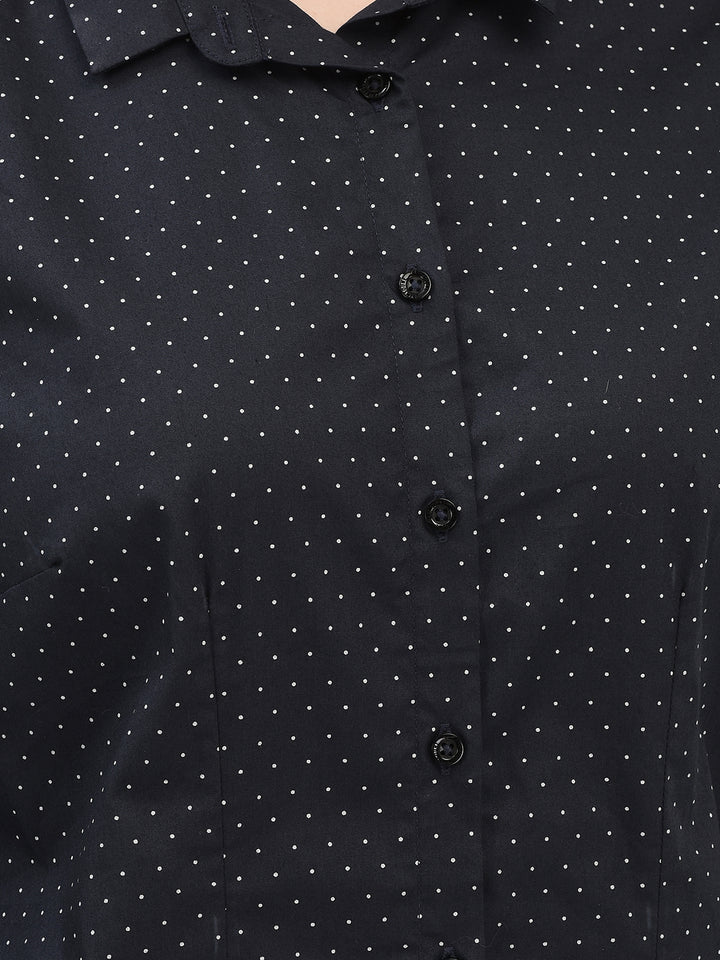 Black Polka Dots Shirt – Crimsoune Club