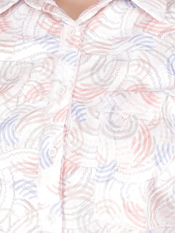 Multi-Color Shirt-Women Shirts-Crimsoune Club