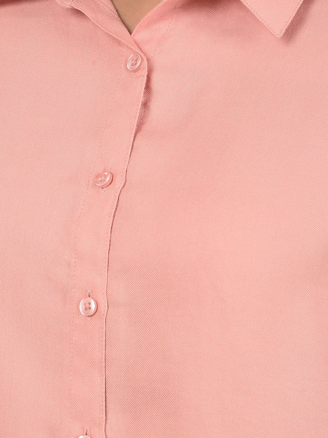 Peach Shirt-Women Shirts-Crimsoune Club