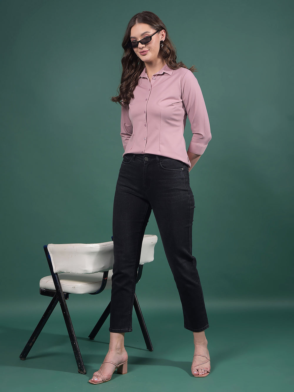 Purple Shirt-Women Shirts-Crimsoune Club