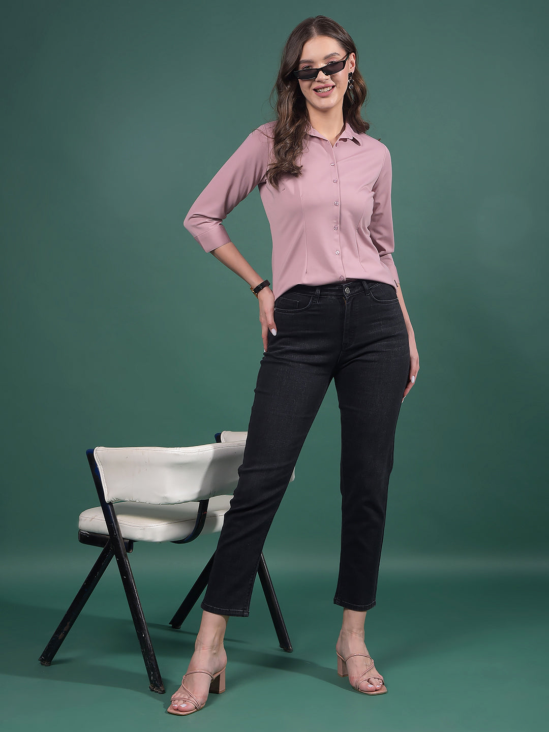 Purple Shirt-Women Shirts-Crimsoune Club