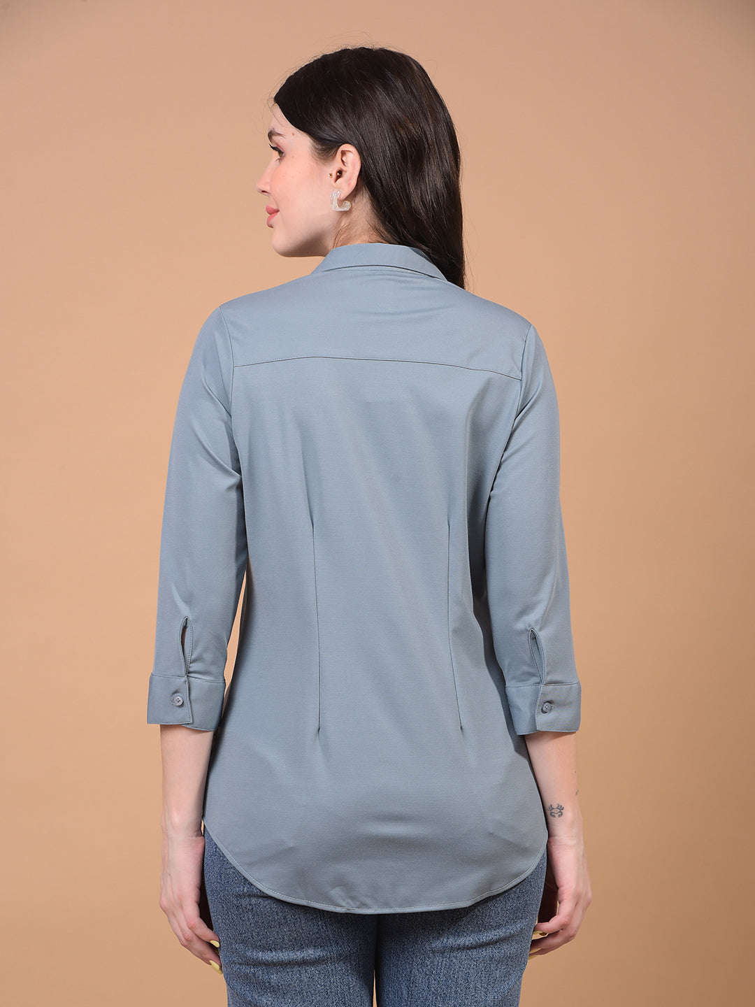 Women's Green Shirt-Women Shirts-Crimsoune Club