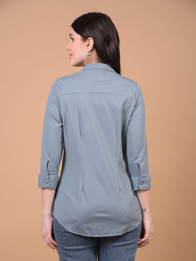 Women's Green Shirt-Women Shirts-Crimsoune Club