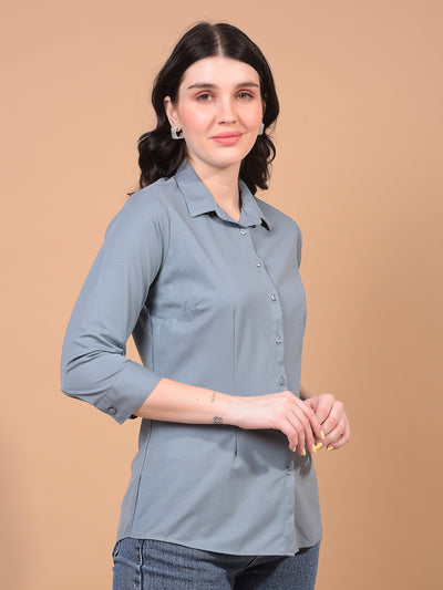 Women's Green Shirt-Women Shirts-Crimsoune Club