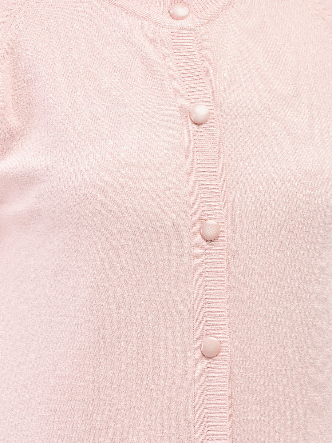 Pink Cardigan-Women Sweaters-Crimsoune Club