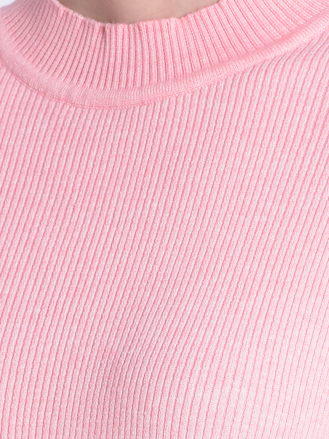 Pink Sweater-Women Sweaters-Crimsoune Club