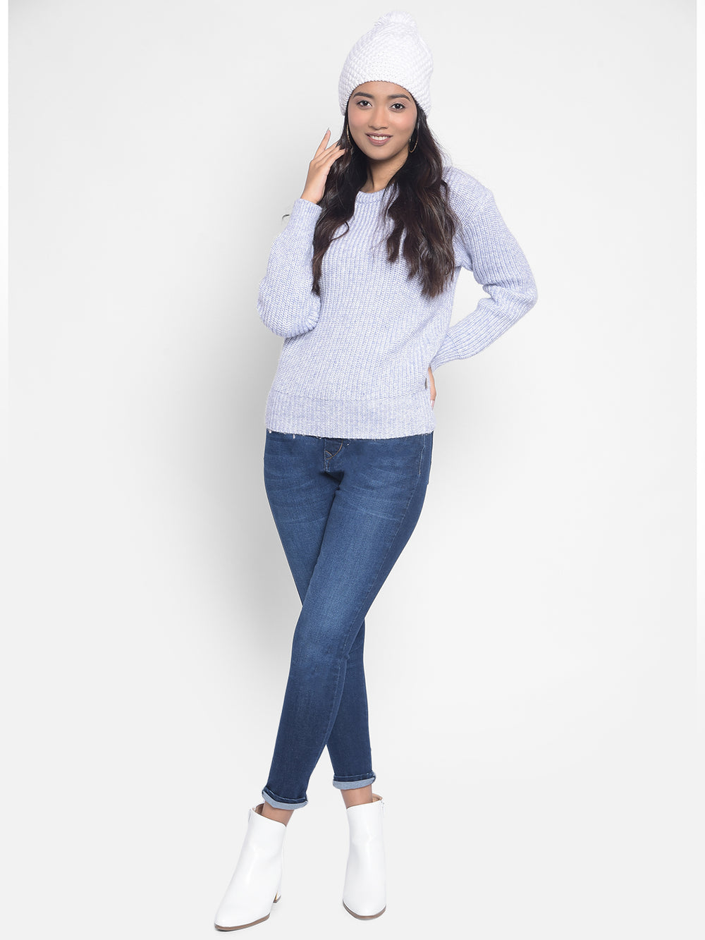 Purple Sweaters-Women Sweaters-Crimsoune Club