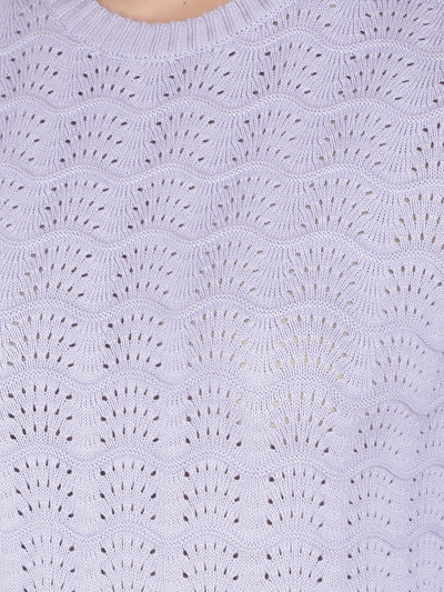 Purple Sweater-Women Sweaters-Crimsoune Club
