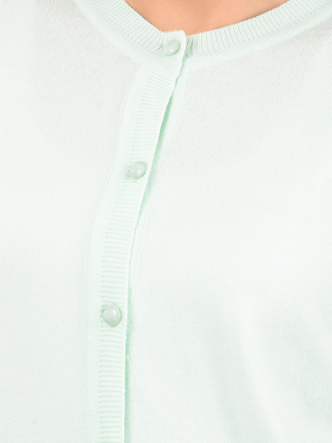 Green Cardigan-Women Cardigans-Crimsoune Club