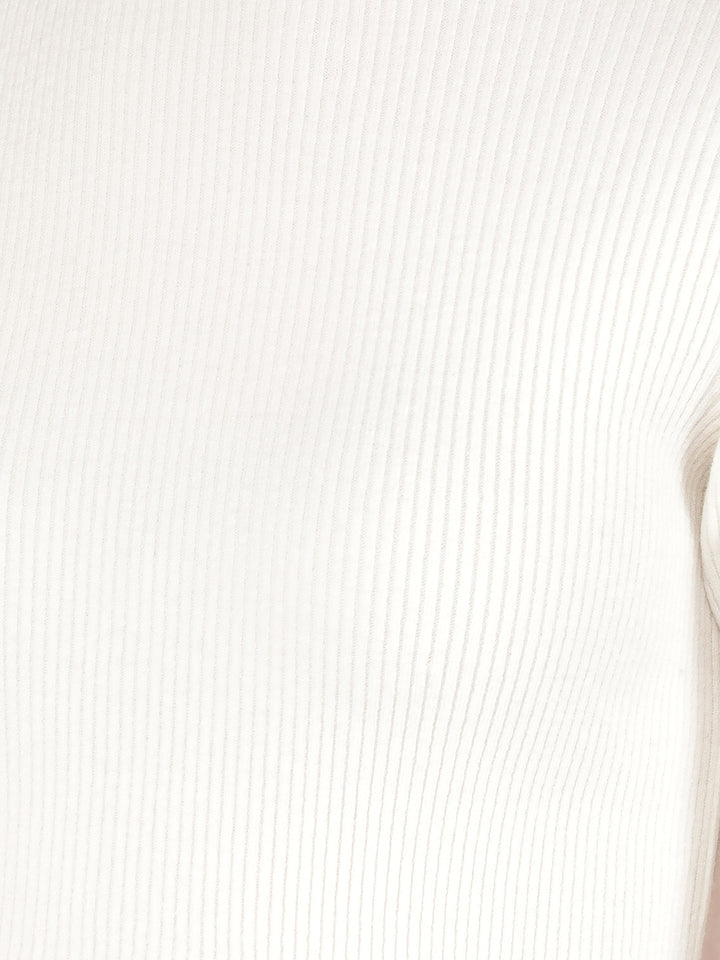 Off White Sweater-Women Sweaters-Crimsoune Club