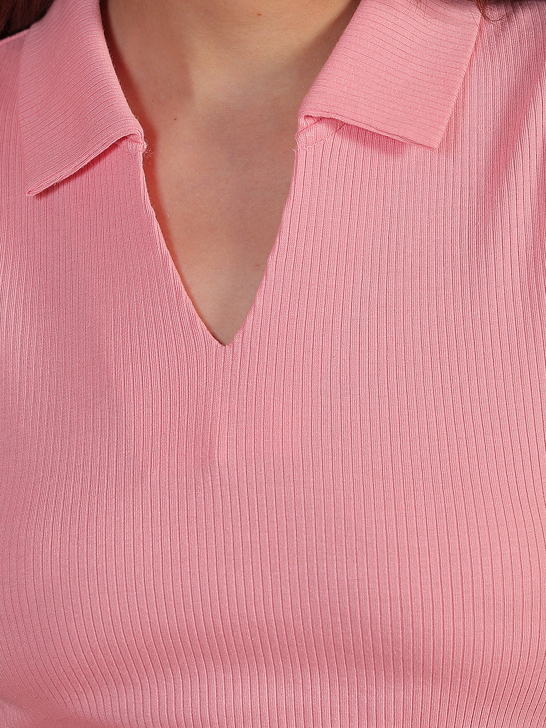 Pink Printed T-Shirt-Women T-Shirts-Crimsoune Club