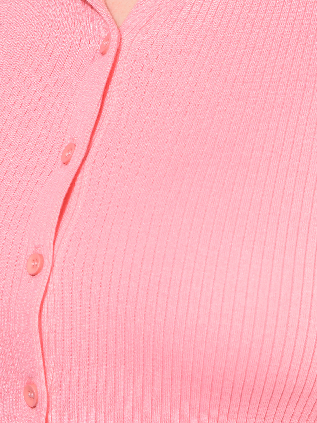 Pink Printed T-Shirt-Women T-Shirts-Crimsoune Club