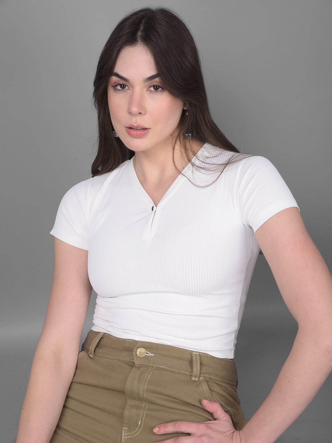White T-Shirt-Women T-Shirts-Crimsoune Club