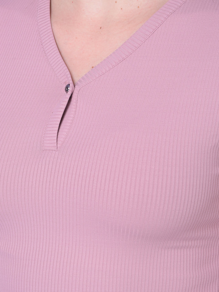 Peach T-Shirt-Women T-Shirts-Crimsoune Club