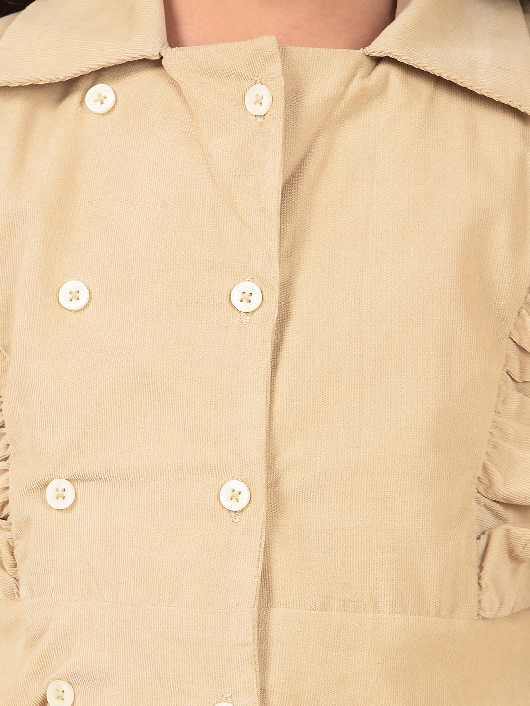 Beige Top-Girls Tops-Crimsoune Club