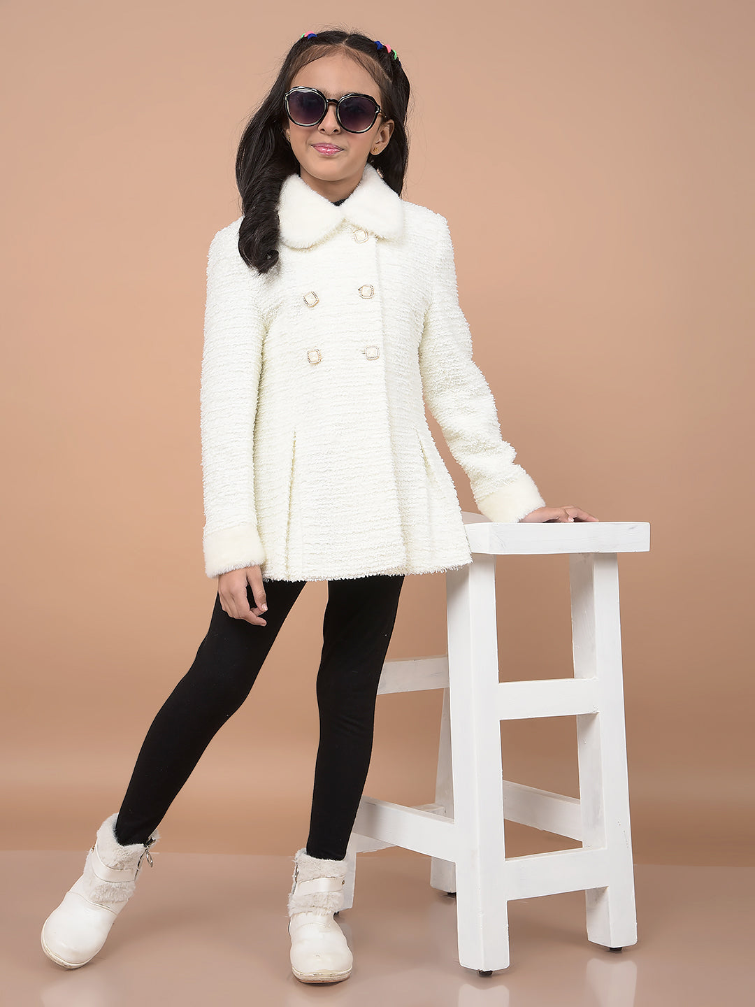 White Coat-Girls Coats-Crimsoune Club