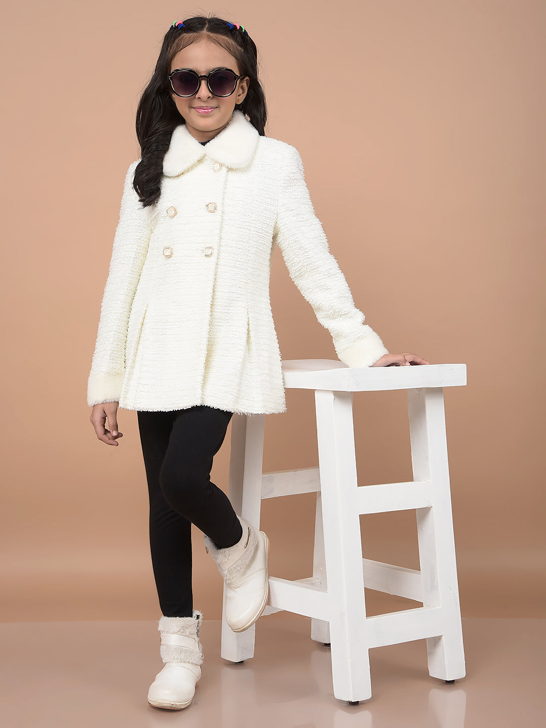 White Coat-Girls Coats-Crimsoune Club