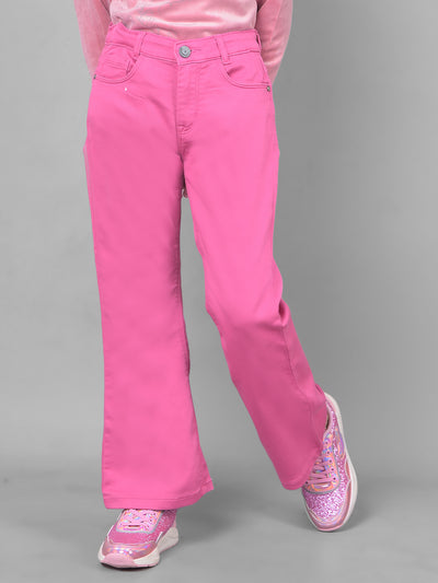 Pink Jeans-Girls Jeans-Crimsoune Club