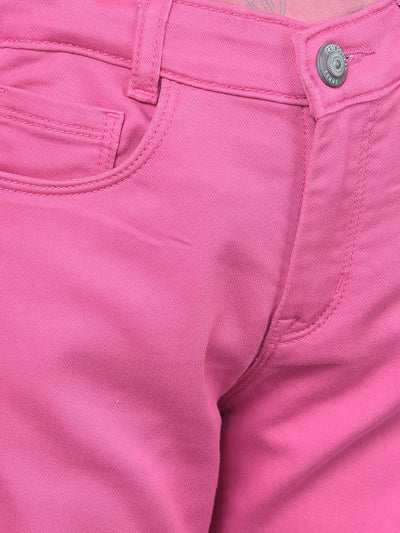 Pink Jeans-Girls Jeans-Crimsoune Club