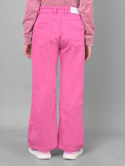 Pink Jeans-Girls Jeans-Crimsoune Club