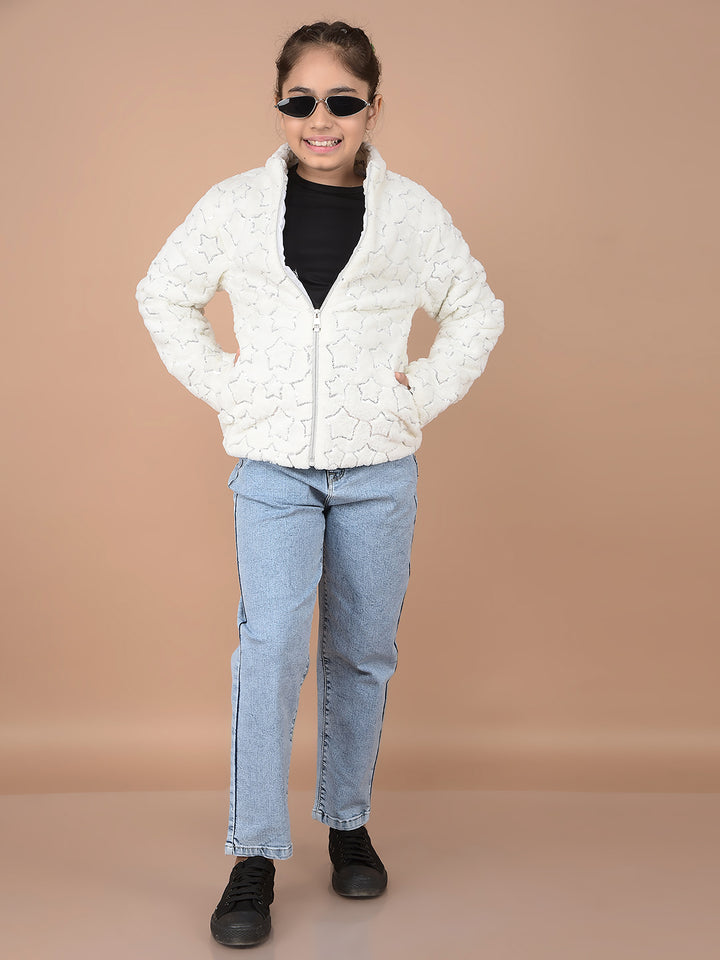 Navy Blue Mom-Fit Jeans-Girls Jeans-Crimsoune Club