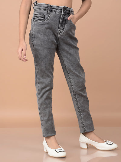 Black Jeans-Girls Jeans-Crimsoune Club