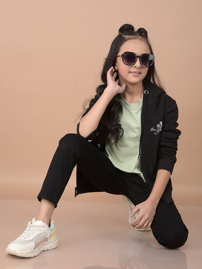 Black Skinny High-Waist Jeans-Girls Jeans-Crimsoune Club
