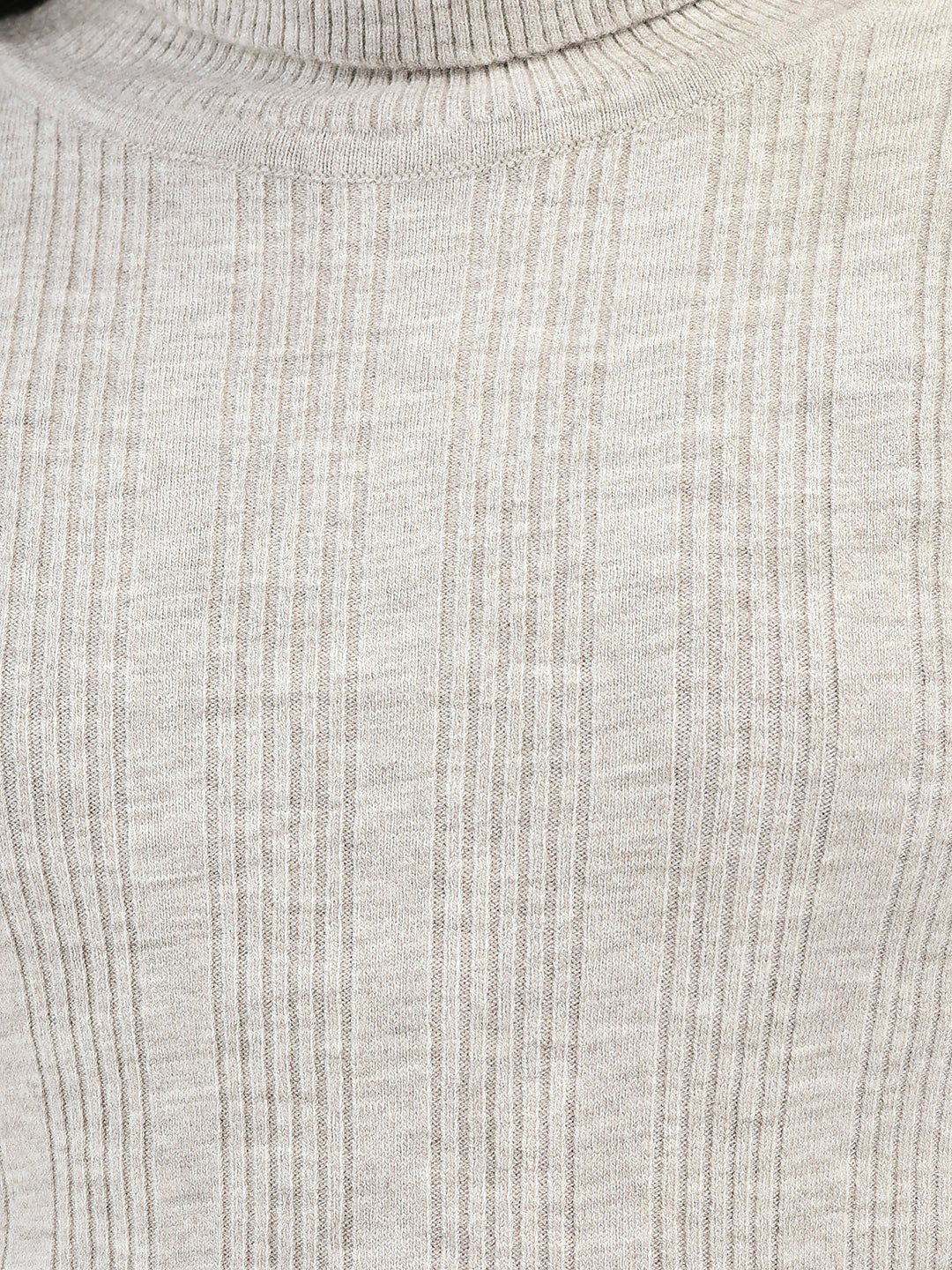 Grey Striped Sweater-Girls Sweaters-Crimsoune Club