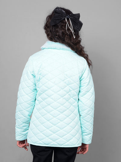 Light Green Jacket-Girls Jackets-Crimsoune Club