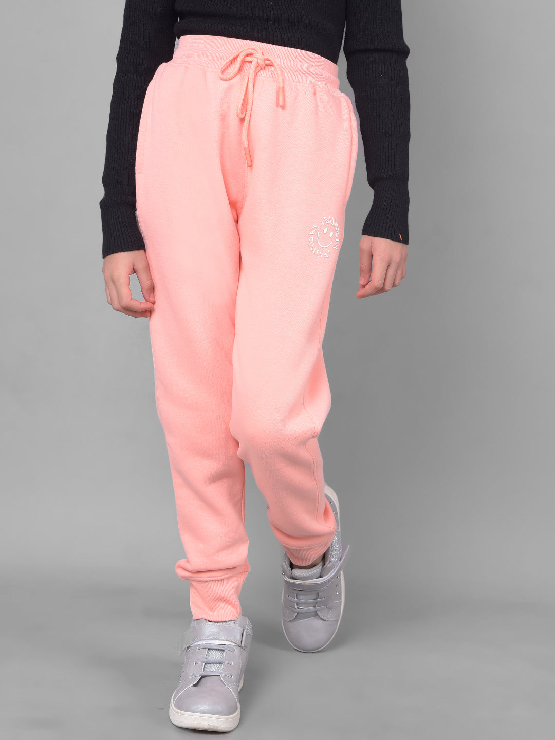 Pink Trackpant-Girls Trackpants-Crimsoune Club