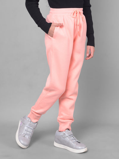 Pink Trackpant-Girls Trackpants-Crimsoune Club