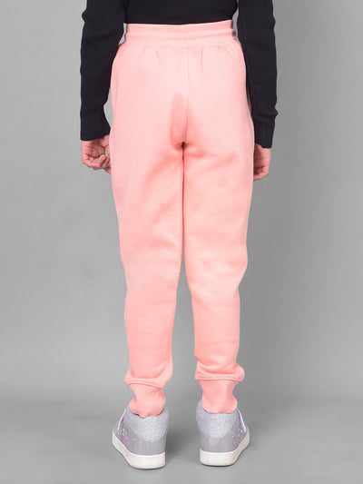 Pink Trackpant-Girls Trackpants-Crimsoune Club