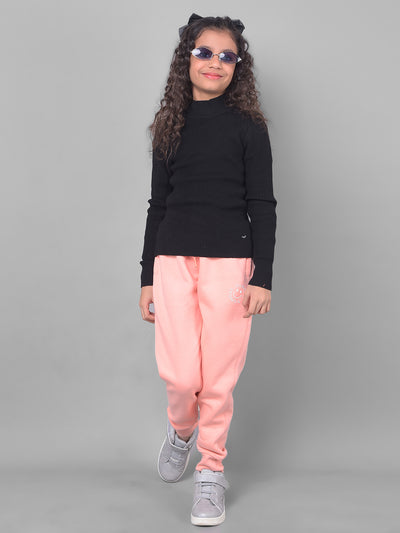 Pink Trackpant-Girls Trackpants-Crimsoune Club