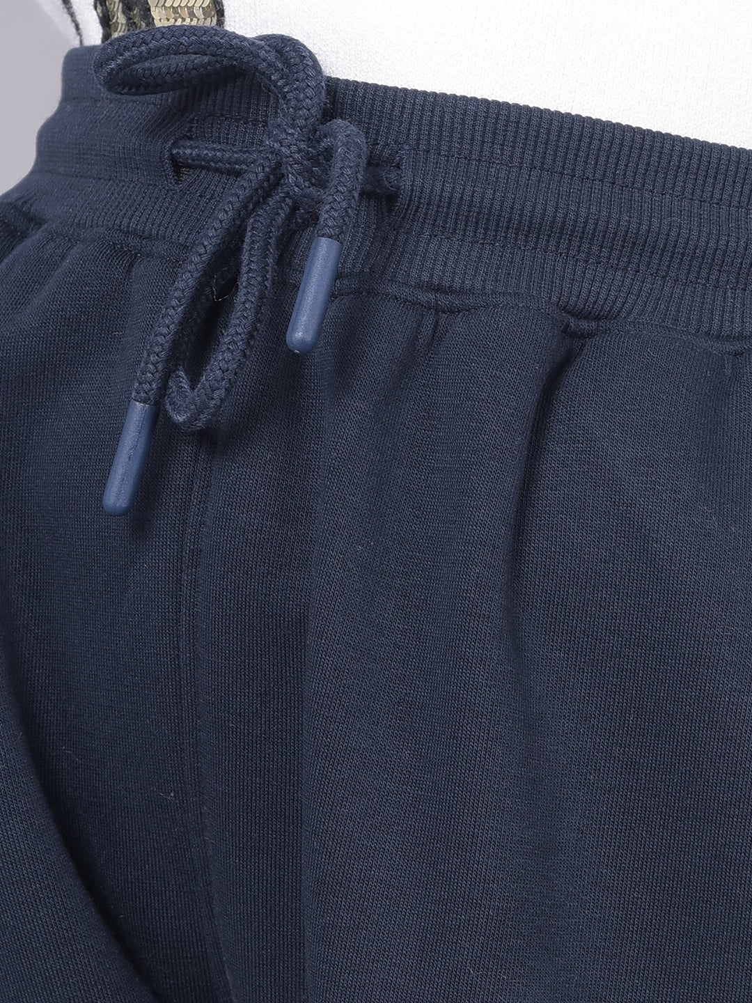 Navy Blue Trackpant-Girls Trackpants-Crimsoune Club