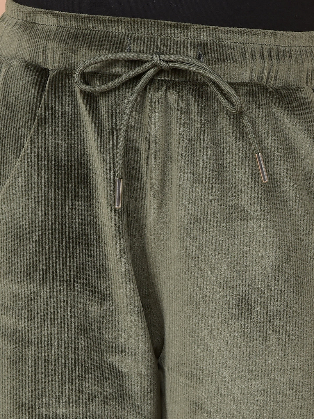 Olive Trackpants-Girls Trackpants-Crimsoune Club