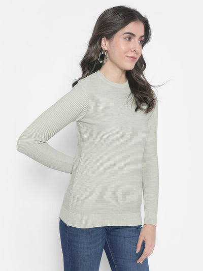 Grey Sweater-Women Sweaters-Crimsoune Club