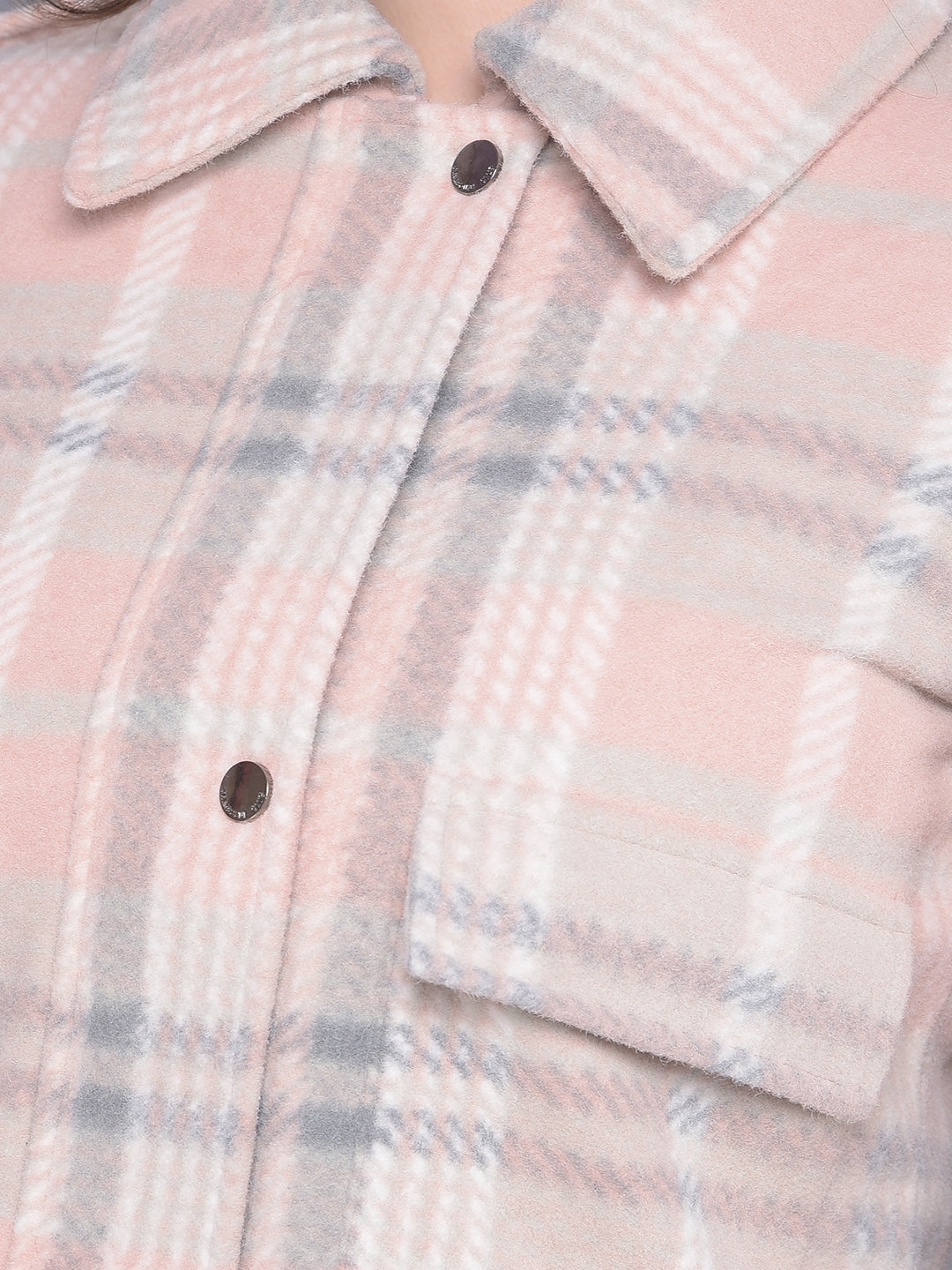 Peach Jacket-Women Jackets-Crimsoune Club