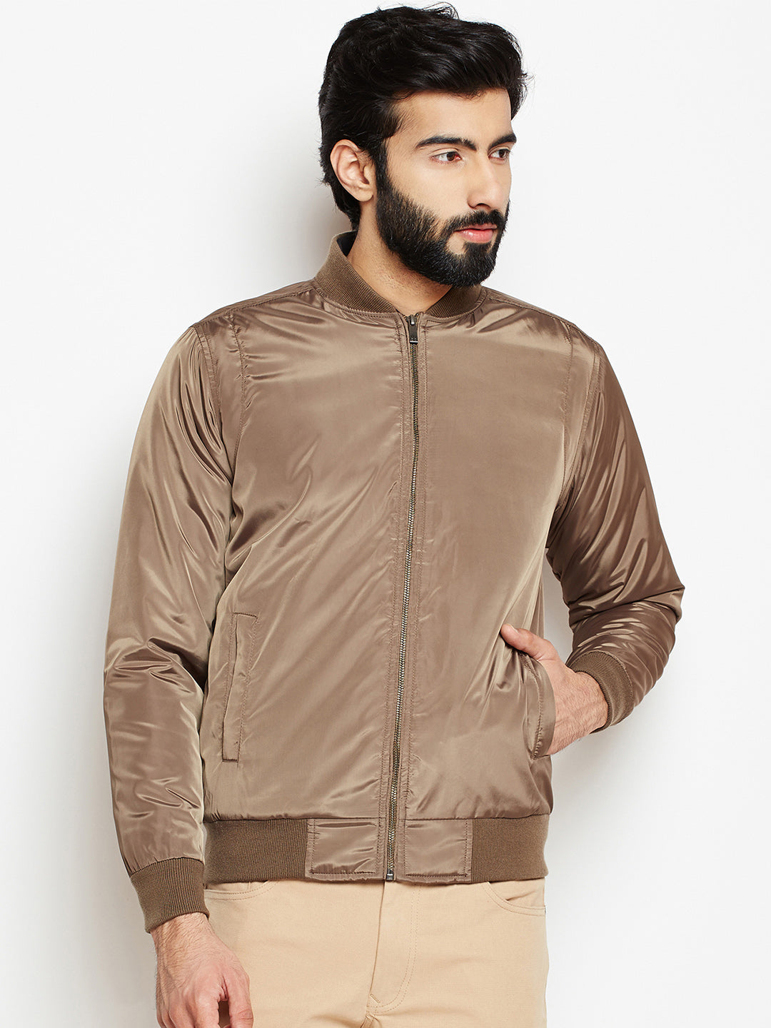 Brown Jacket-Mens Jackets-Crimsoune Club