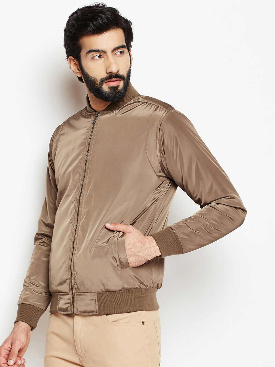 Brown Jacket-Mens Jackets-Crimsoune Club