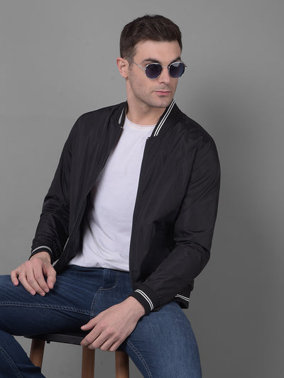 Black Jacket-Men Jackets-Crimsoune Club