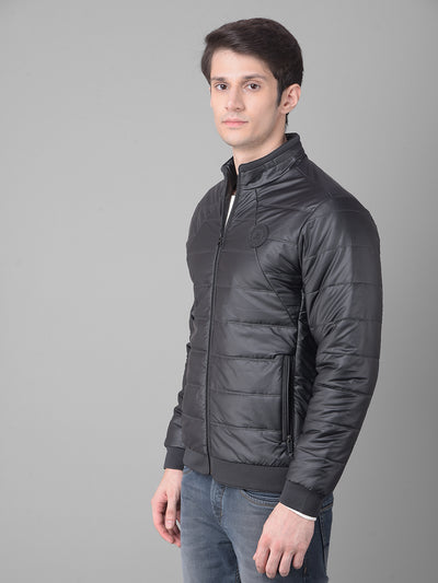 Black Leather Jacket-Men Jackets-Crimsoune Club