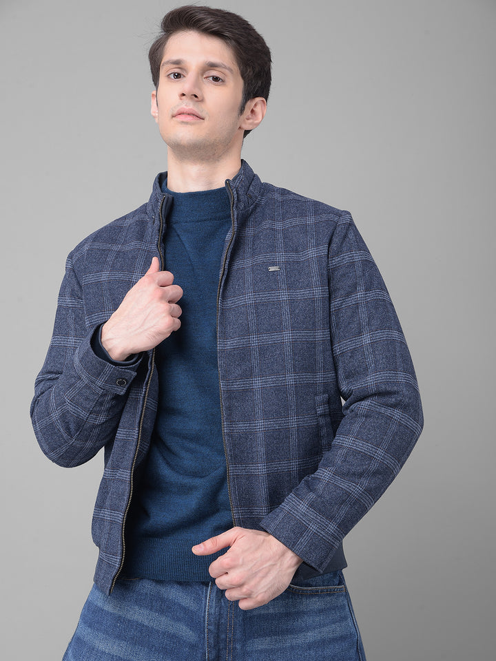【ALUDE SELECT】 blue check tweed jacket ALUDE SELECT】blue check tweed jacket ALUDE SELECT】blue