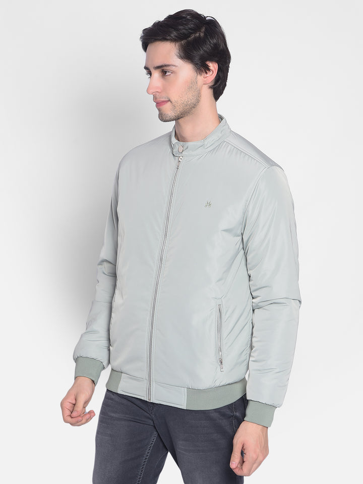 Green Puffer Jacket-Men Jackets-Crimsoune Club