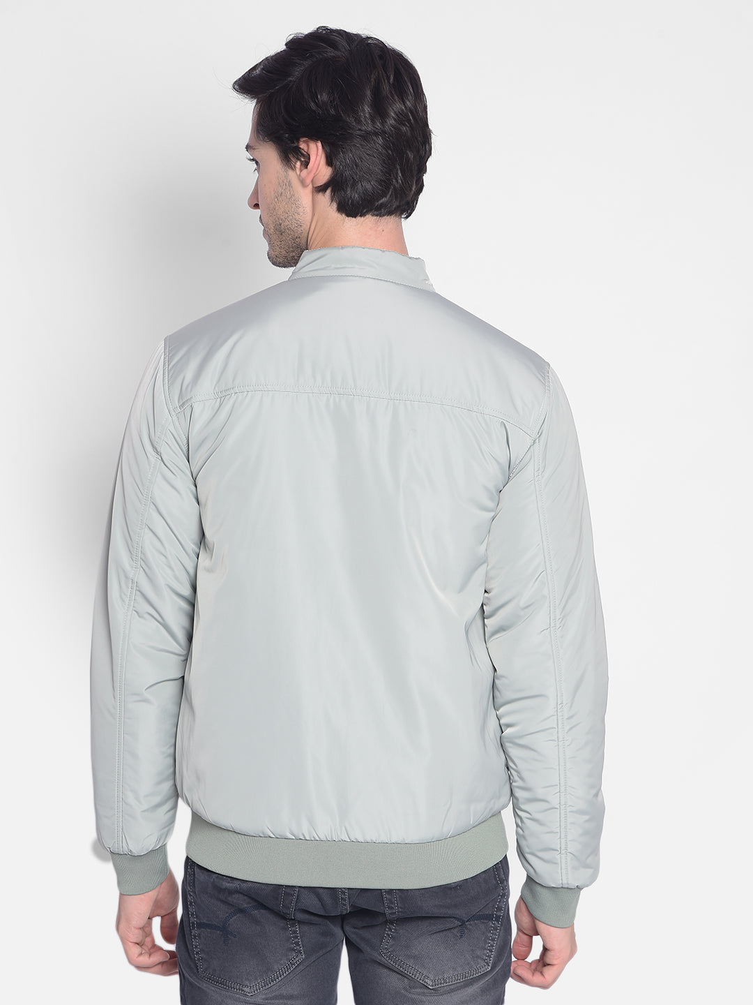 Green Puffer Jacket-Men Jackets-Crimsoune Club