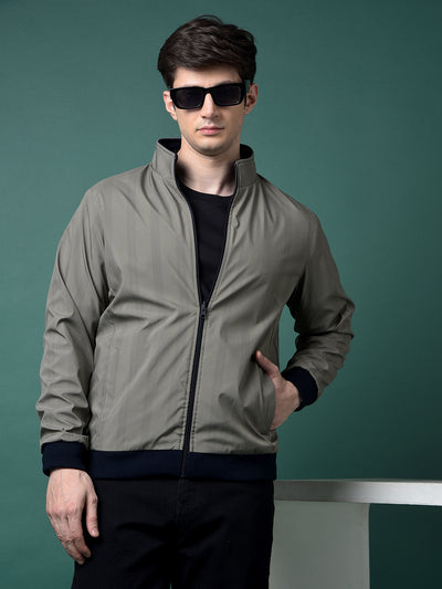 Green Reversible Jacket-Men Jackets-Crimsoune Club