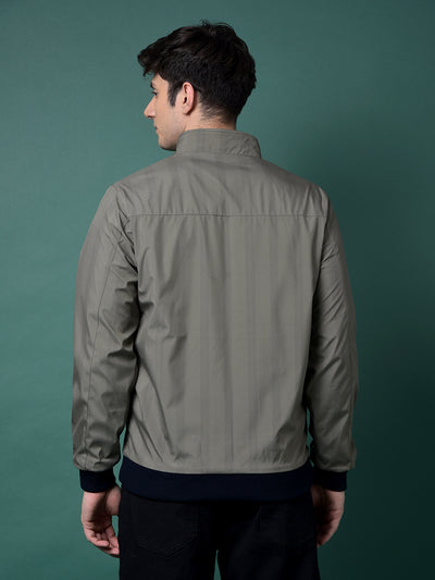 Green Reversible Jacket-Men Jackets-Crimsoune Club