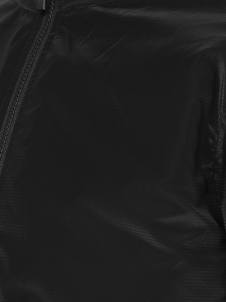 Black Bomber Jacket-Men Jackets-Crimsoune Club