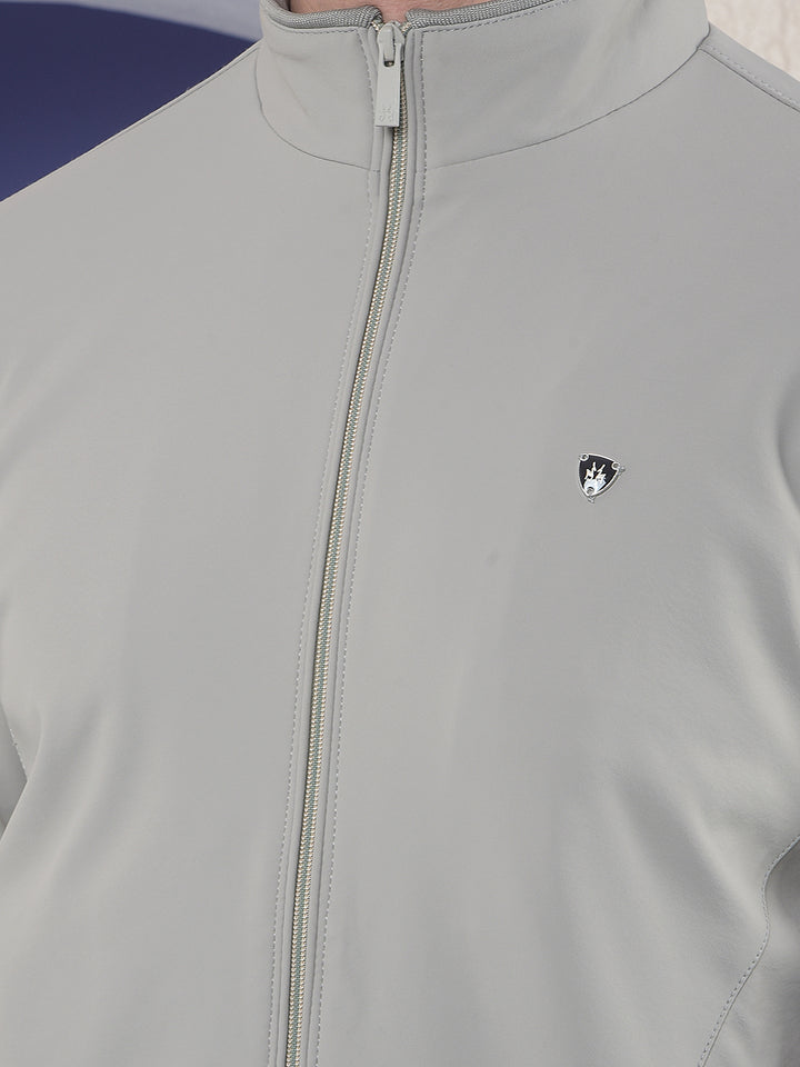 Style Detailing Green Puffer Jacket-Men Jackets-Crimsoune Club